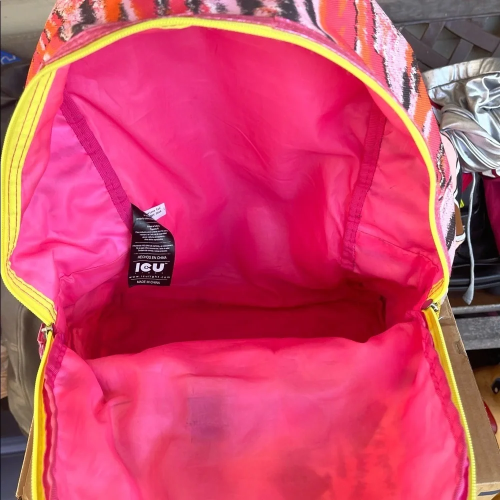 ICU Girls' Tyger in The Myst Backpack, Pink, One